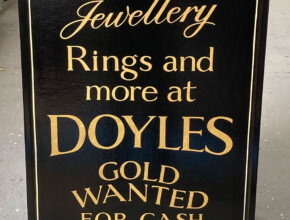 A Board Signwriting