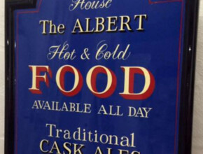 Sign Writing Pub Sign