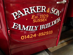 Van Sign Writing for Vehicles