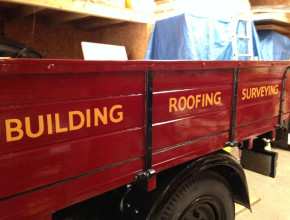 Classic Van Vehicle Sign Writing